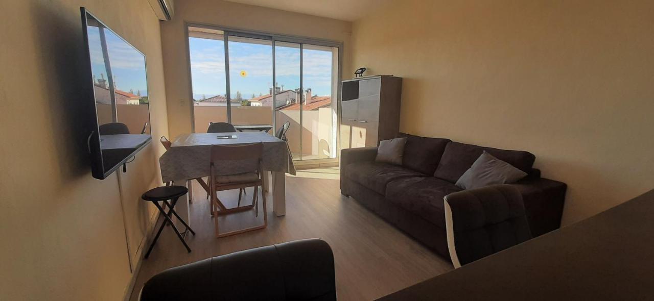 Residence De La Plage Appart A 2 Pas De La Plage Et Du Marche Saint-Cyprien  Luaran gambar
